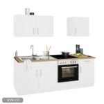Complete kitchen with wood countertops with MDF layer - KYN-155 - Image 2