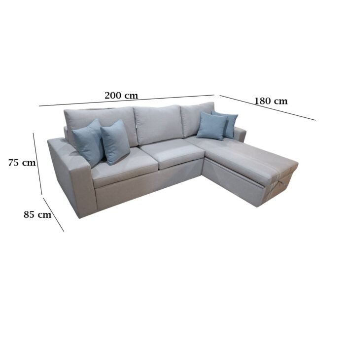 Mobile fixed corner - red beech wood - HST-002 - Image 3