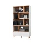 High quality MDF wood bookcase - OSM-465 - Image 2