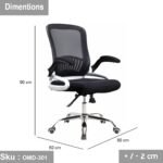 Imported office chair - OMD-301 - Image 3