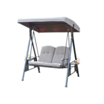 Two-seater outdoor swing, intended for relaxing in gardens or outdoor spaces - SEA-004 - Image 2