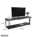Stainless Steel TV Table - ORX-067 - Image 3