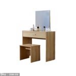 High quality MDF wood dresser with pouf - OSM-030 - Image 2