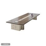 Meeting tab- 240x120 - Spanish MDF wood with metal chassis - CEM-062 - Image 2