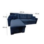 Mobile fixed corner - red beech wood - HST-006 - Image 3