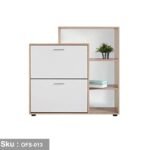 Treated Spanish MDF wood cabinet - OFS-013 - Image 2