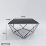 Stainless Steel Coffee Table - ORX-002 - Image 3