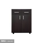 High quality MDF wooden shoe cabinet - OAL-003 - Image 2