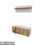 High quality MDF wood clothes rack - OUBE-028 - Image 2
