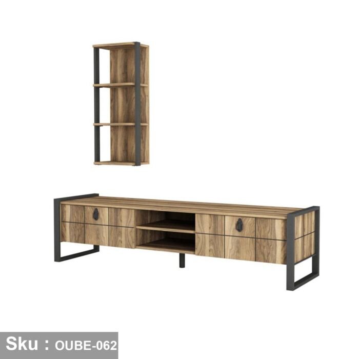 High quality MDF wood TV unit - OUBE-062 - Image 2