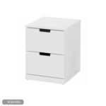 Modern MDF Wood Commode - WAF-010 - Image 2
