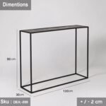 Azura console metal steel, thermal electrostatic paint - Image 2