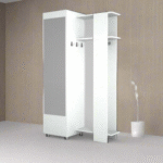 High quality MDF wood clothes rack - OUBE-027