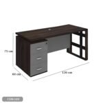 Spanish MDF Employee Desk - CEM-169 - Image 3