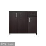 High quality MDF wooden shoe cabinet - OAL-004 - Image 2