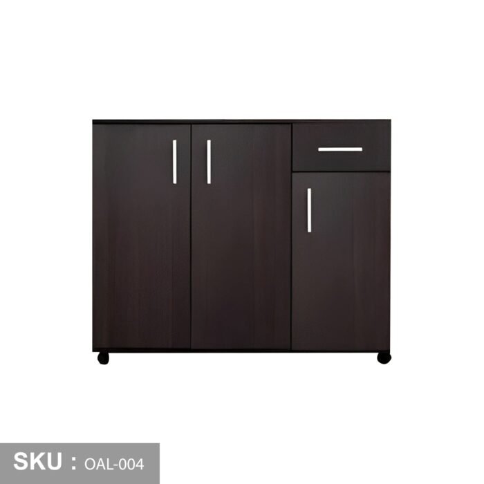 High quality MDF wooden shoe cabinet - OAL-004 - Image 2