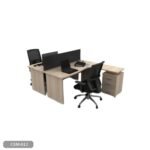 Spanish MDF doubwood workstation - CEM-012 - Image 3