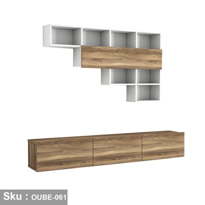 High quality MDF wood TV unit - OUBE-061 - Image 2