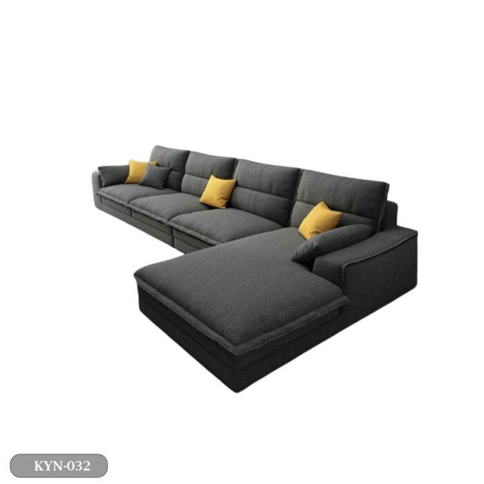 Beech wood corner with linen or velvet fabric - KYN-032 - Image 2