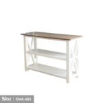 Swedish Wood Console - OHA-065 - Image 2