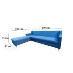 Mobile fixed corner - red beech wood - HST-003 - Image 3