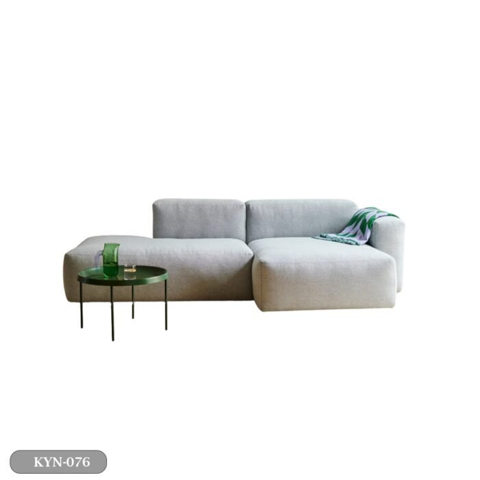 Beech wood corner with linen or velvet fabric - KYN-076 - Image 2