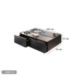 Coffee table set with TV table - high quality MDF wood - OSM-373 - Image 5