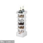 High-quality MDF wooden shoe rack - O-SRH-114 - Image 2