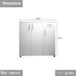 MDF wood shoe 18 mm - MOD-013 - Image 2