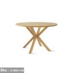 Wooden dining table - O-SRH-140 - Image 2