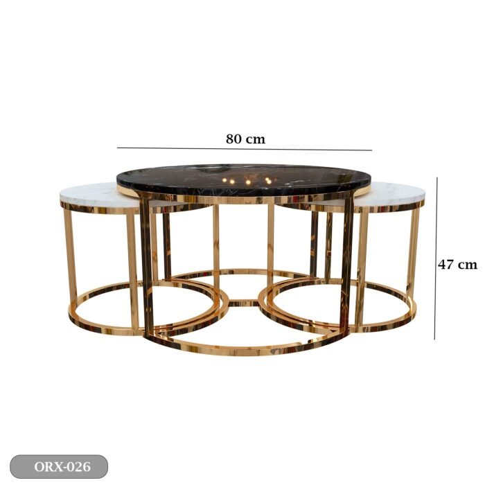 Stainless Steel Coffee Table - ORX-026 - Image 3