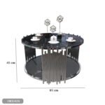 Stainless Steel Coffee Table - ORX-020 - Image 3