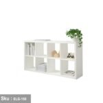 High quality MDF wood book shelves unit - ElG-150 - Image 2
