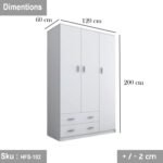 High quality HBL wood counter cabinet - HFS-102 - Image 3