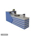 Reception desk - Reception Counter - Spanish MDF wood - CEM-070 - Image 2