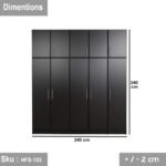High quality HBL wood counter cabinet - HFS-103 - Image 3