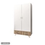 MDF wood wardrobe with HPL layer - KYN-120 - Image 2