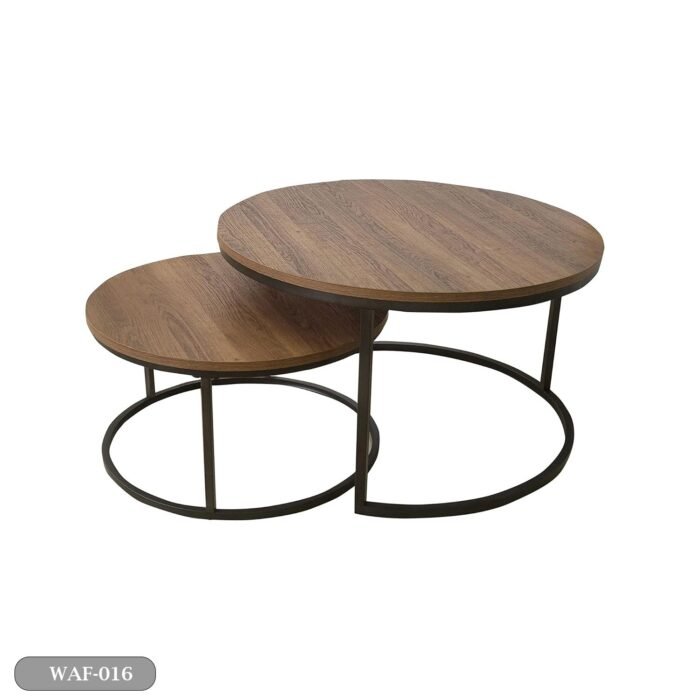 MDF and metal coffee table - WAF-016 - Image 3