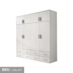 High quality MDF wood wardrobe - OAL-073 - Image 2