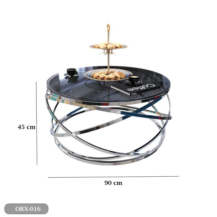 Stainless Steel Coffee Table - ORX-016 - Image 3