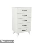 High quality MDF wood nightstand - OUBE-014 - Image 2