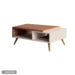 Spanish MDF wood coffee table - MAD-094 - Image 2