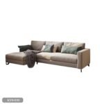 Beech wood corner with linen or velvet fabric - KYN-030 - Image 2