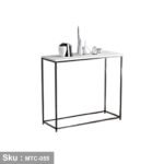 Iron and Melamine wood console - MTC-055 - Image 2