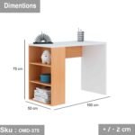 Desk - Spanish MDF wood - OMD-375 - Image 3