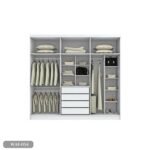 MDF Wood Cabinet - WAF-054 - Image 2