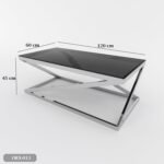Stainless Steel Coffee Table - ORX-013 - Image 3
