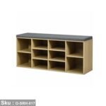 High-quality MDF wooden shoe rack - O-SRH-017 - Image 2
