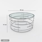 Stainless Steel Coffee Table - ORX-015 - Image 3