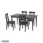 Dining table - 5 pieces of high quality beech wood - KYN-176 - Image 2